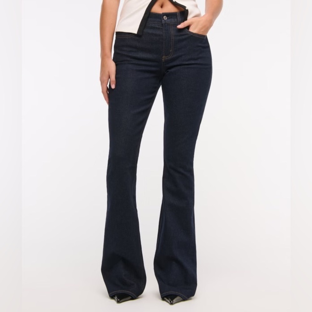 Abercrombie & Fitch Dark Wash Flare Jeans